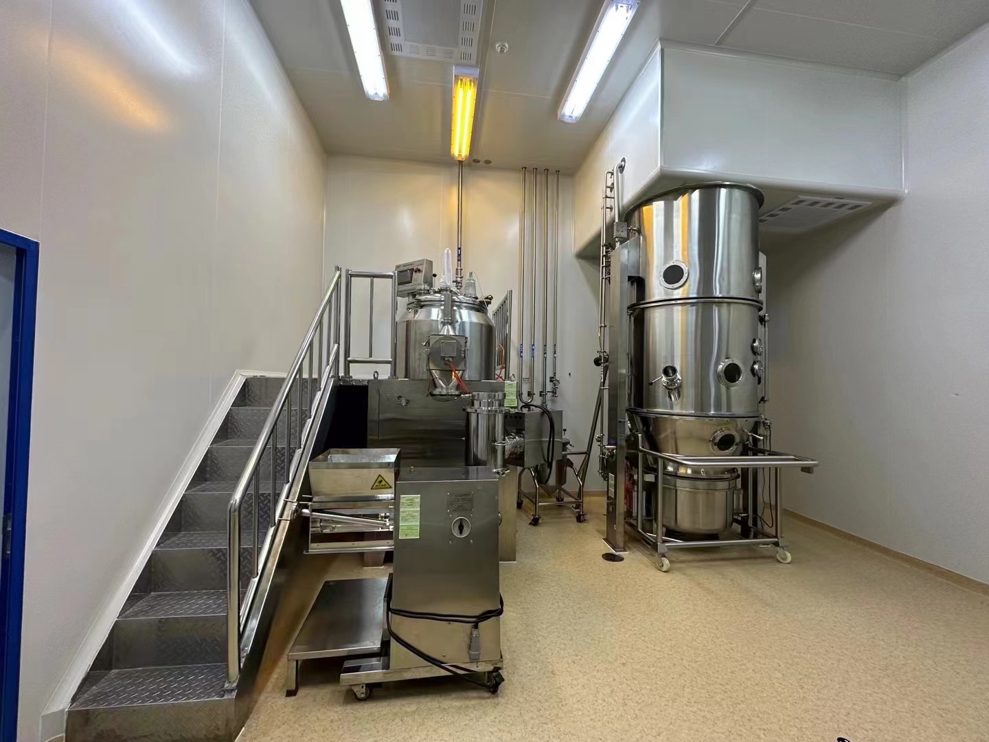 湿法制粒+沸腾制粒烘干（浙江海神药业）